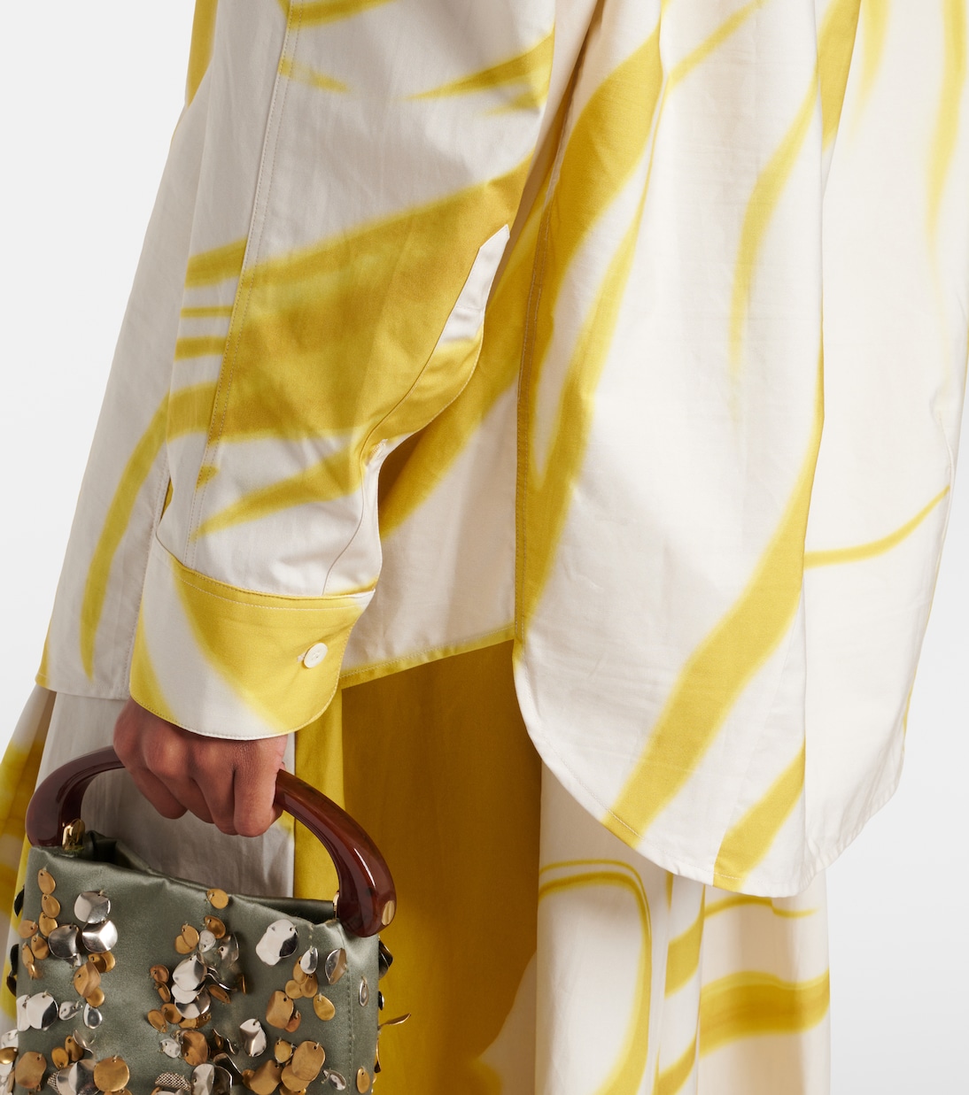 Camisa de algodón estampada | Dries Van Noten