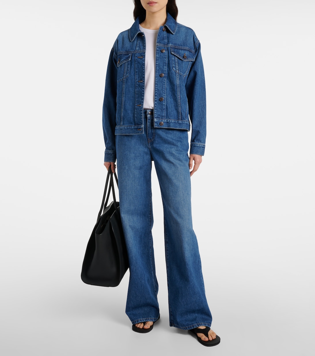 Veste Sebilia en jean | The Row