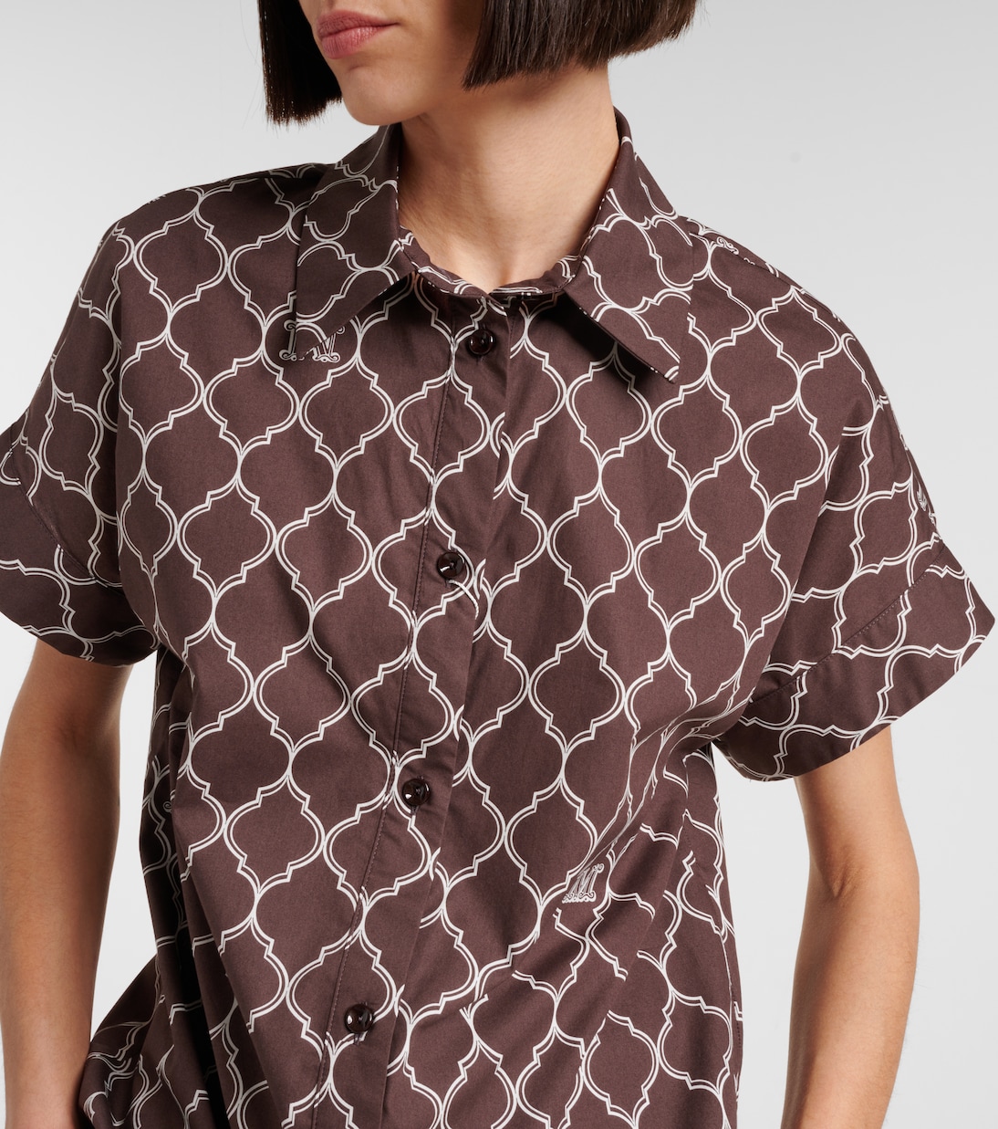 Camicia Sponda in popeline di cotone | Max Mara