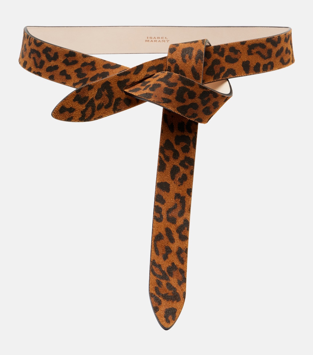 Cinturón Lecce de ante estampado | Isabel Marant