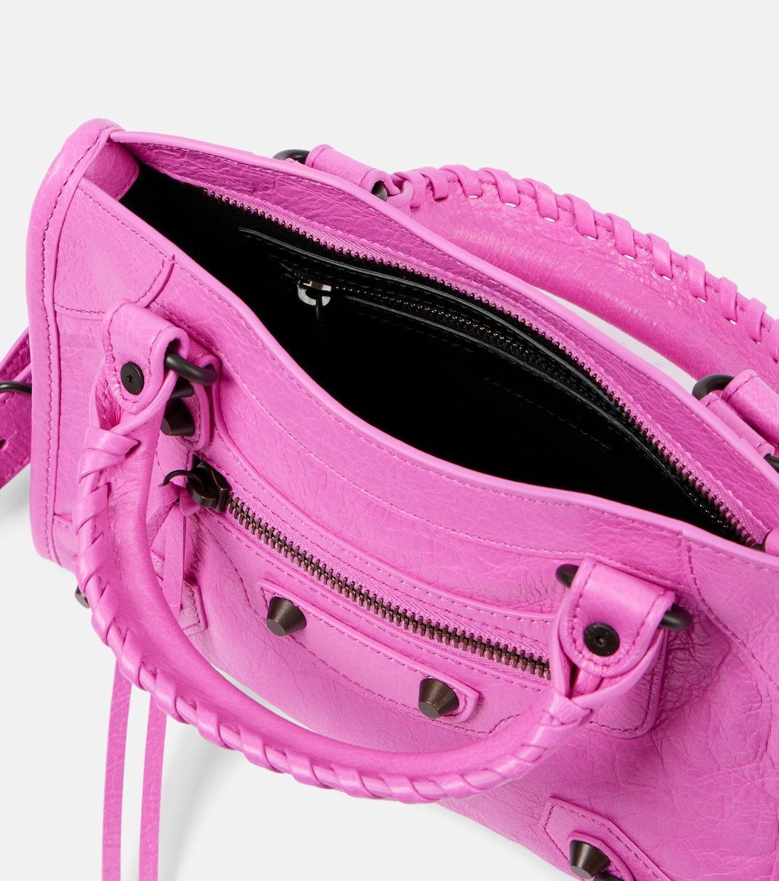 Le City Mini leather shoulder bag in pink - Balenciaga Le City Mini leather shoulder bag in pink - Balenciaga