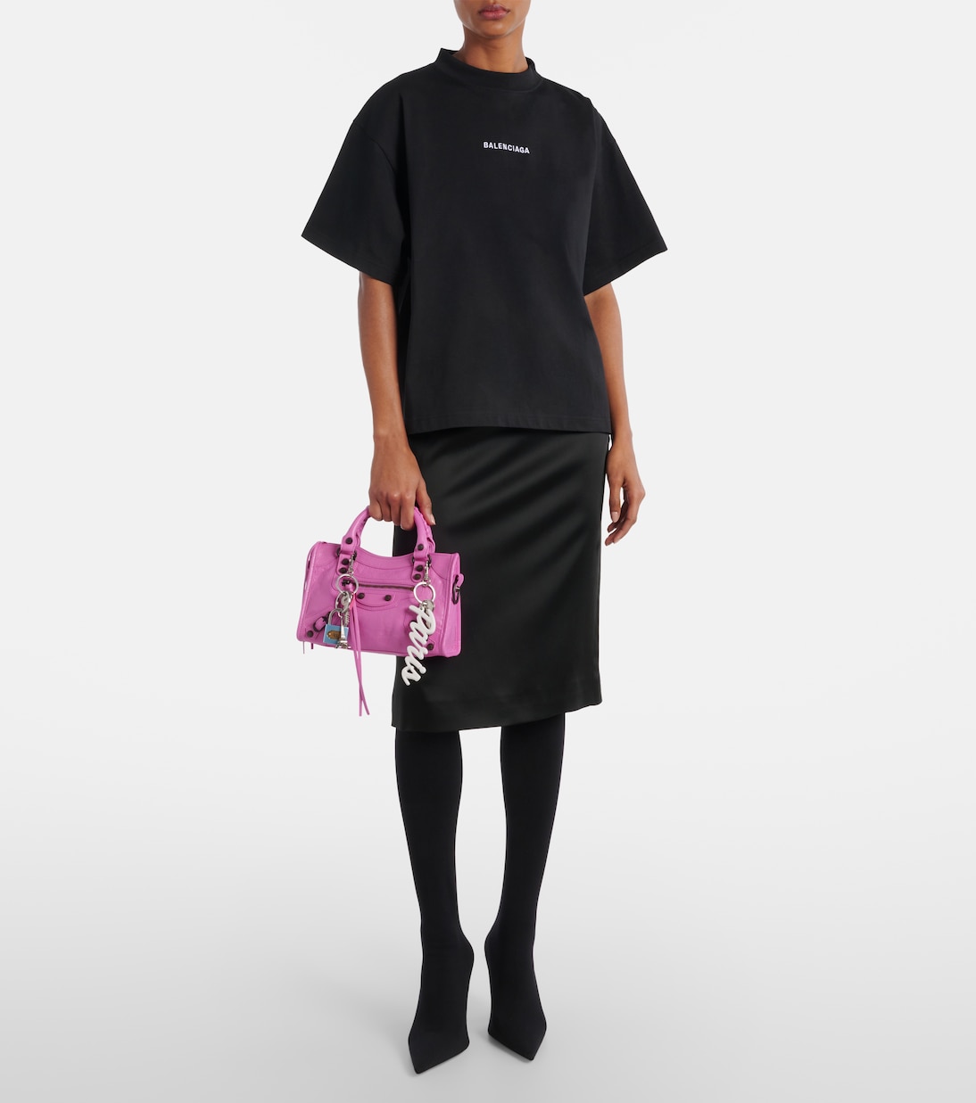 Le City迷你皮革单肩包 | Balenciaga