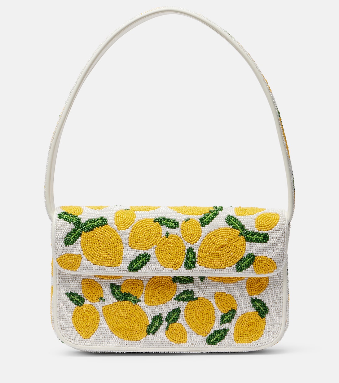 Tommy beaded shoulder bag | Staud