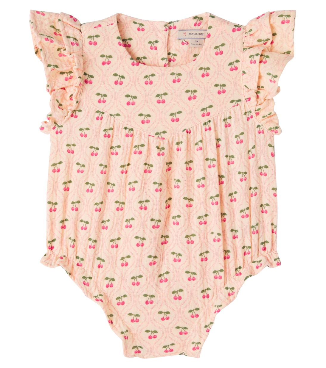 Coco printed cotton playsuit | Konges Sløjd