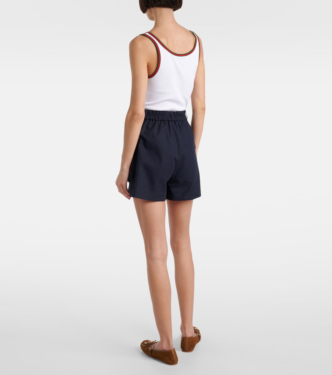  Shorts cargo in canvas di cotone | Gucci