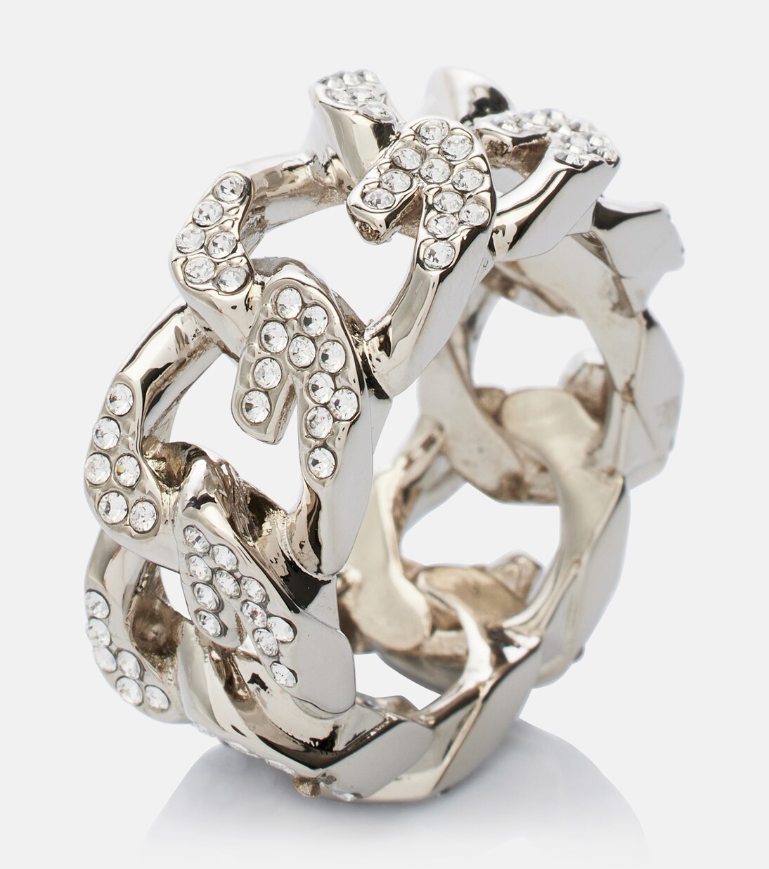 Anello G Chain con cristalli Swarovski® | Givenchy