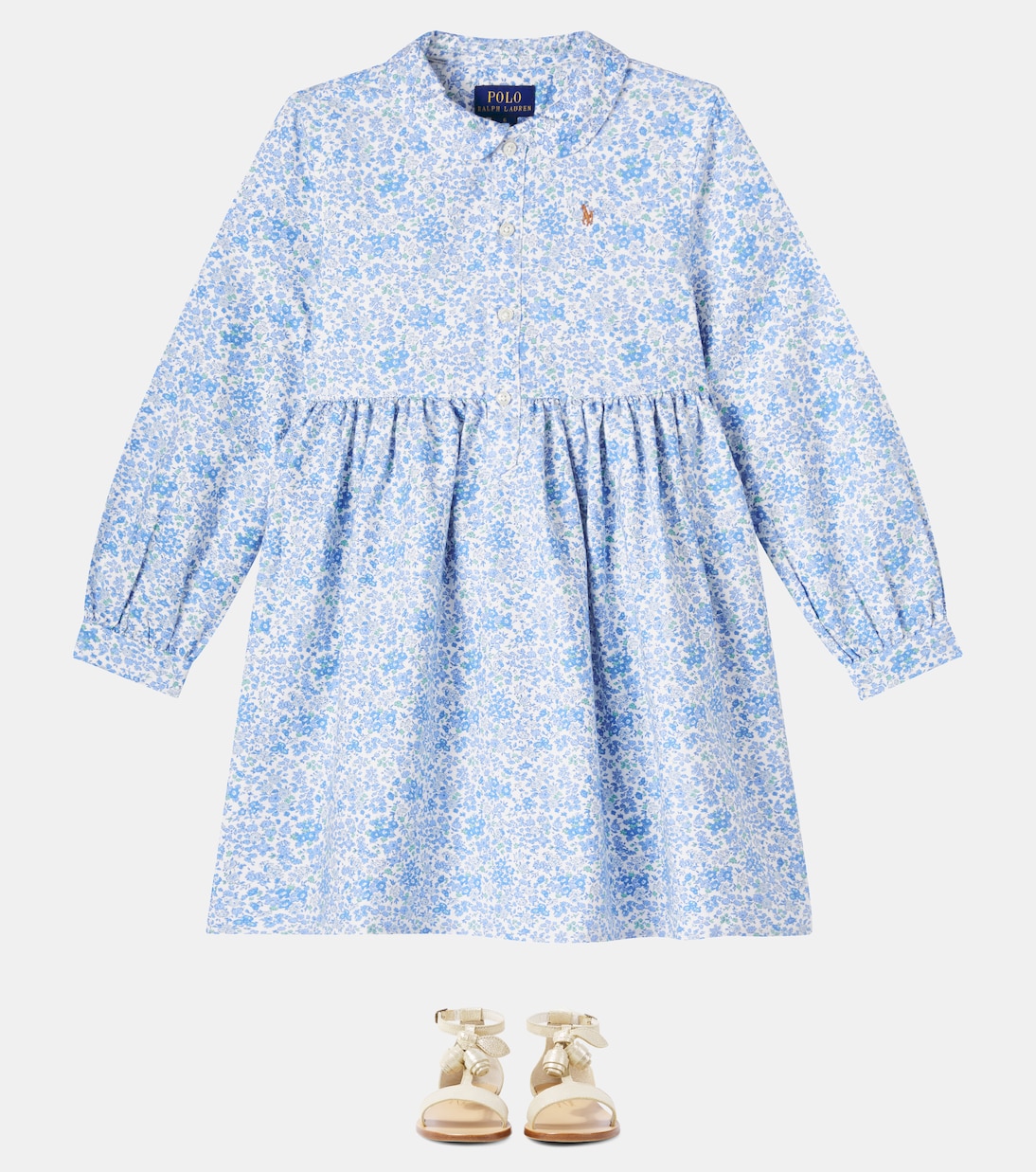 Floral cotton dress | Polo Ralph Lauren Kids