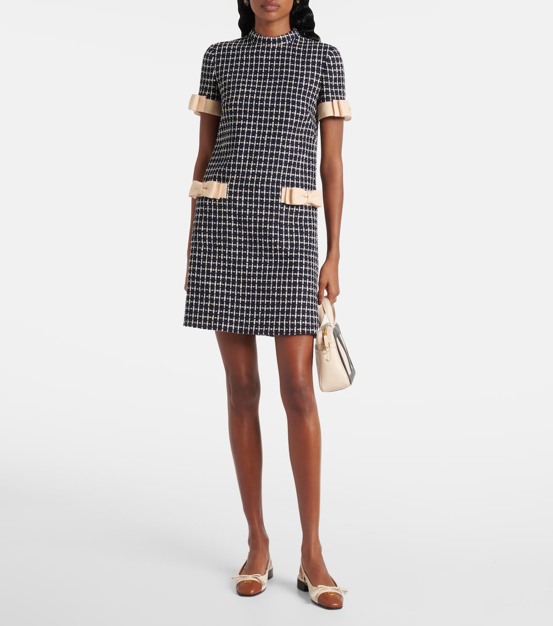 Minikleid Mossi aus Bouclé | Valentino