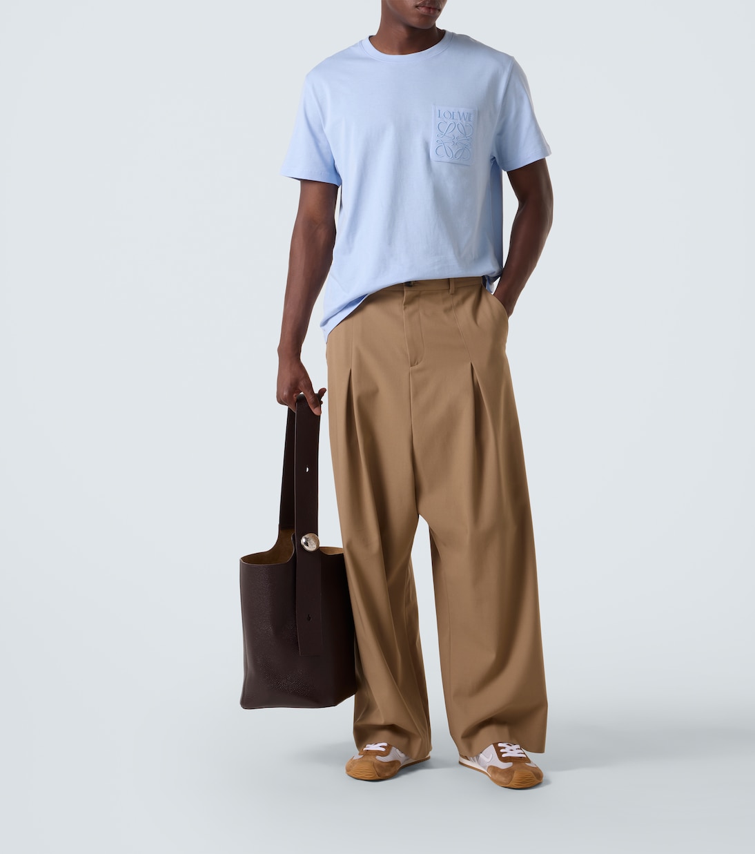Camiseta de algodón con anagrama | Loewe
