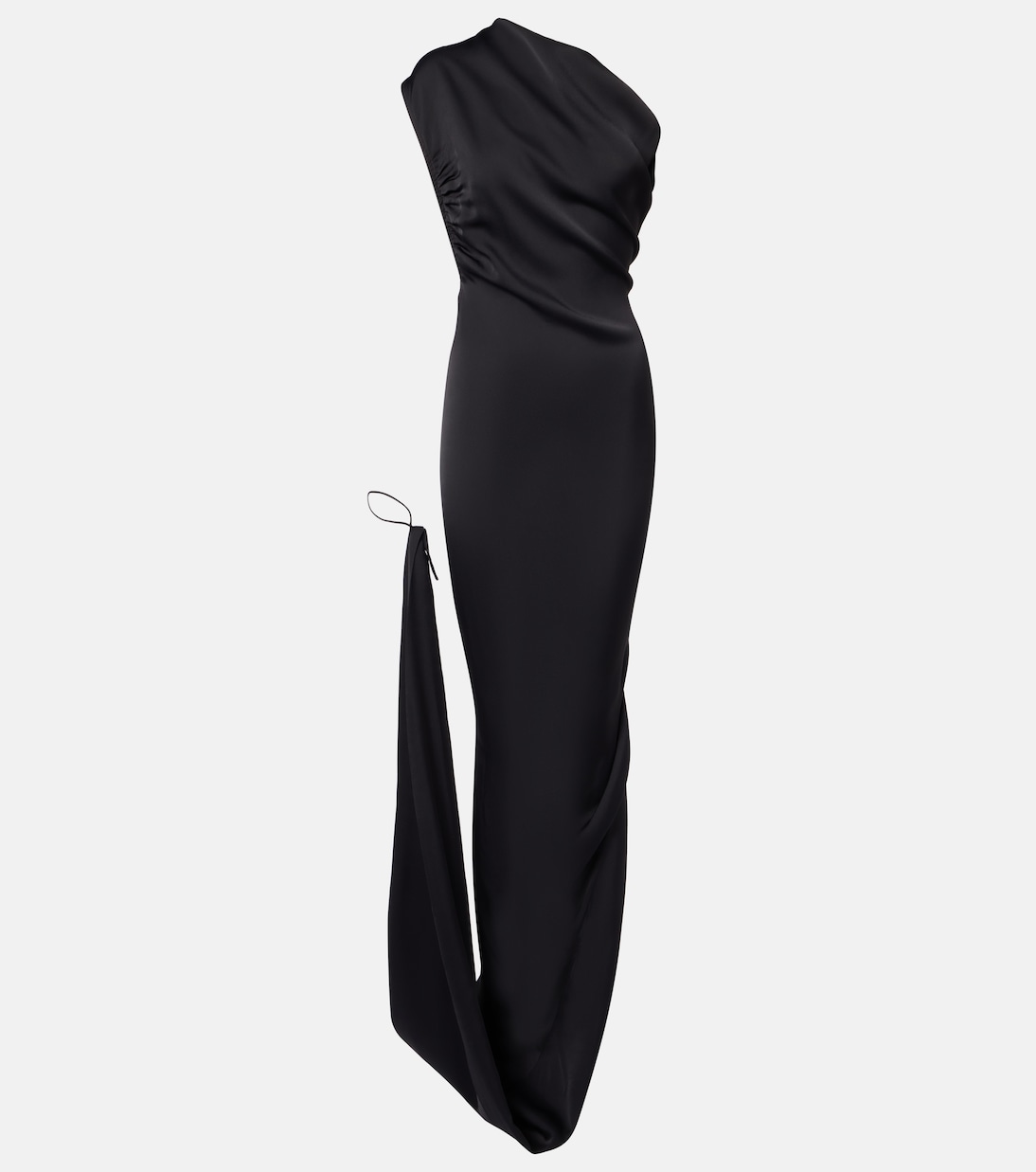 Andreas draped one-shoulder satin gown | Vivienne Westwood