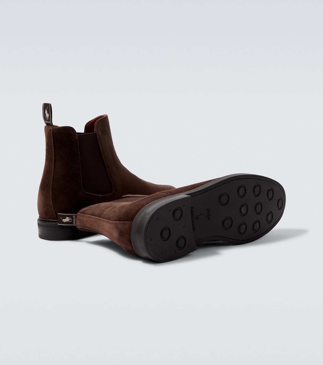 Chelsea Boots Asher aus Veloursleder | Polo Ralph Lauren
