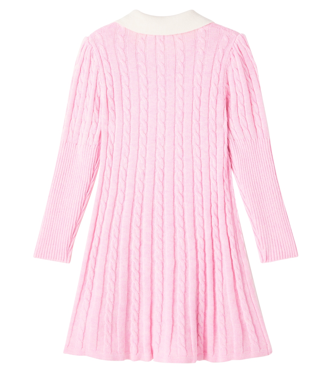 Kleid aus Wolle und Baumwolle | Monnalisa