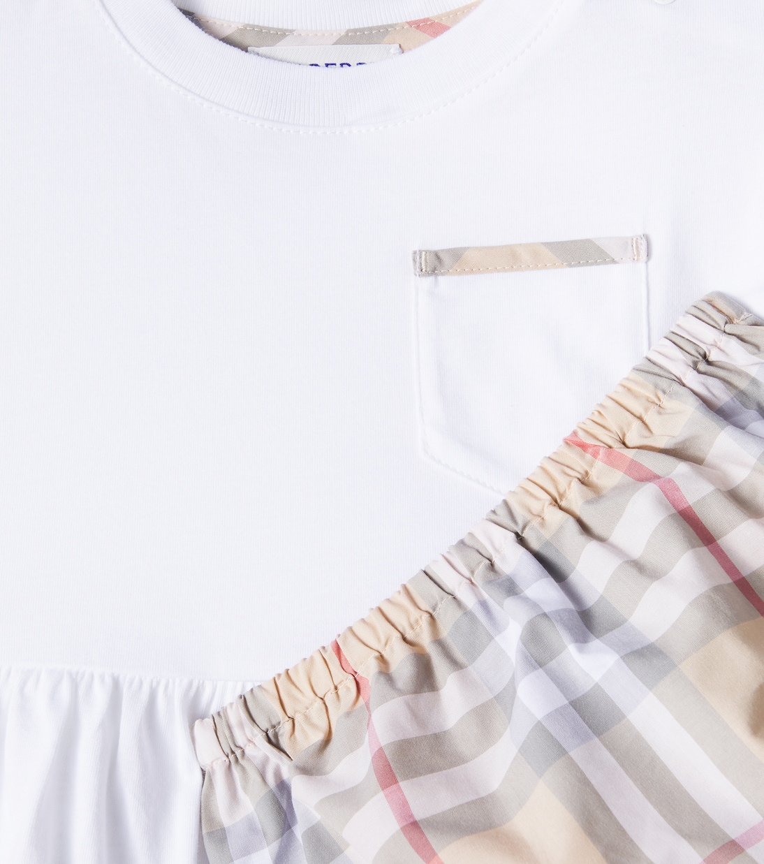 Baby Set aus Kleid und Höschen aus Baumwolle | Burberry Kids