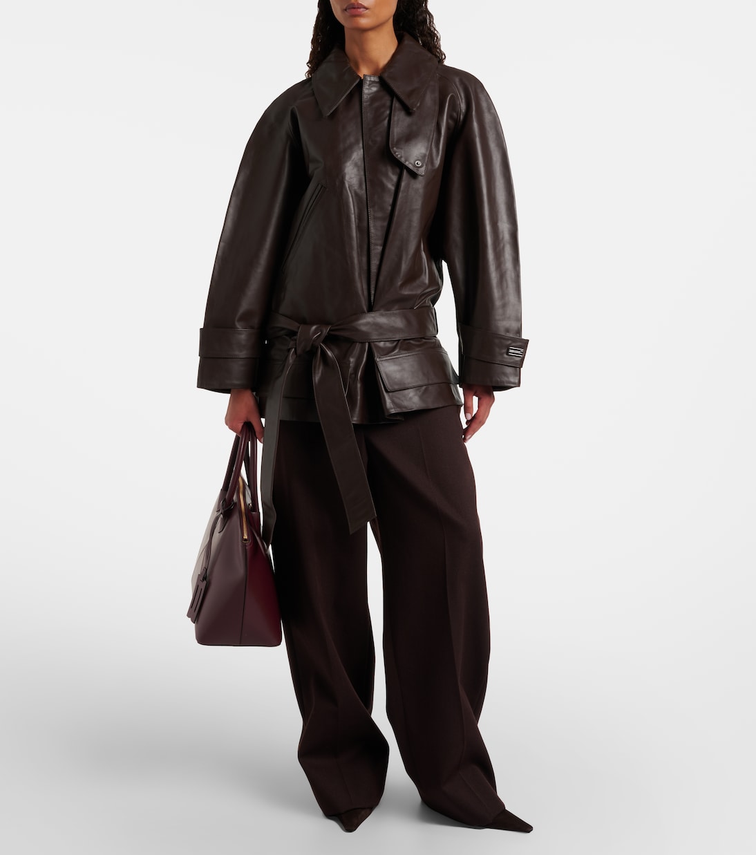 Leather jacket | Victoria Beckham