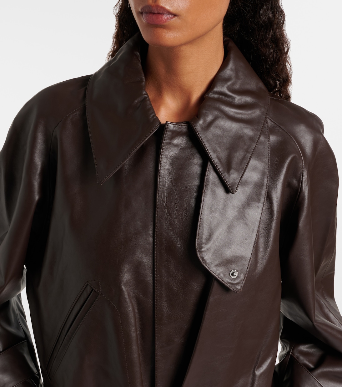 Leather jacket | Victoria Beckham