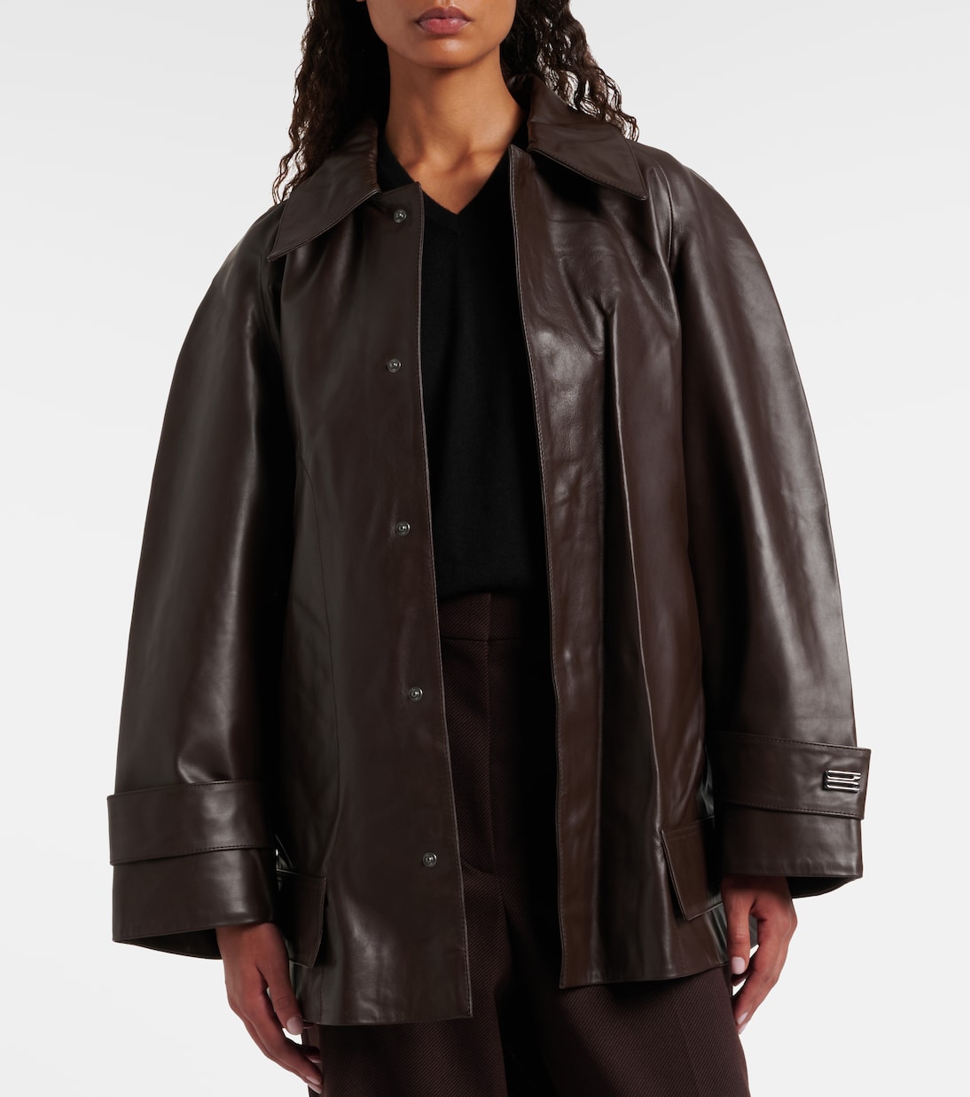 Leather jacket | Victoria Beckham