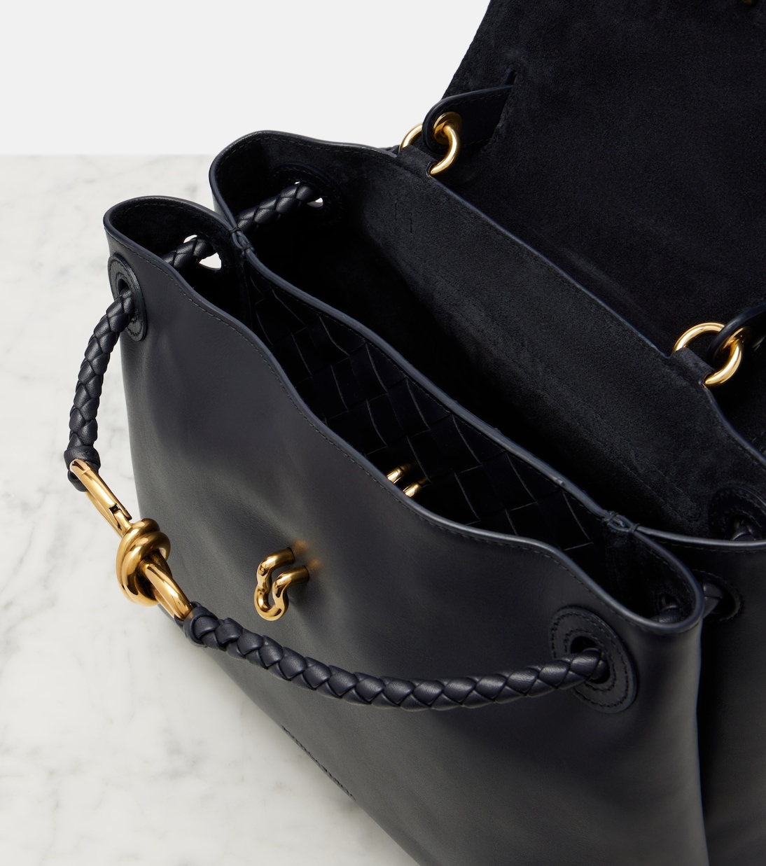 Ciao Ciao Small leather tote bag | Bottega Veneta
