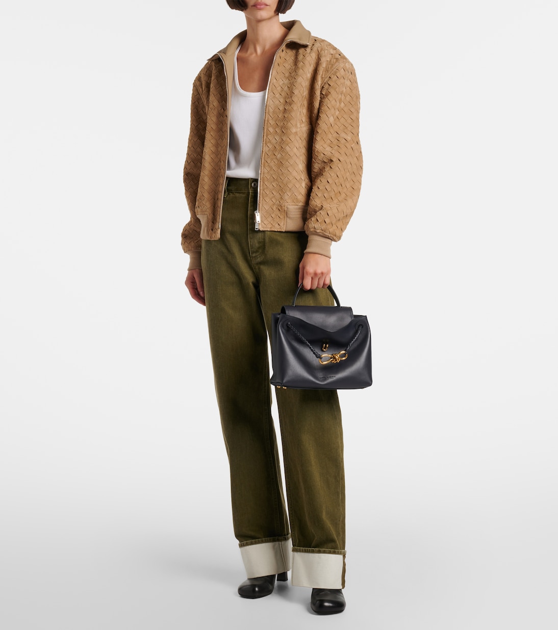 Ciao Ciao Small leather tote bag | Bottega Veneta