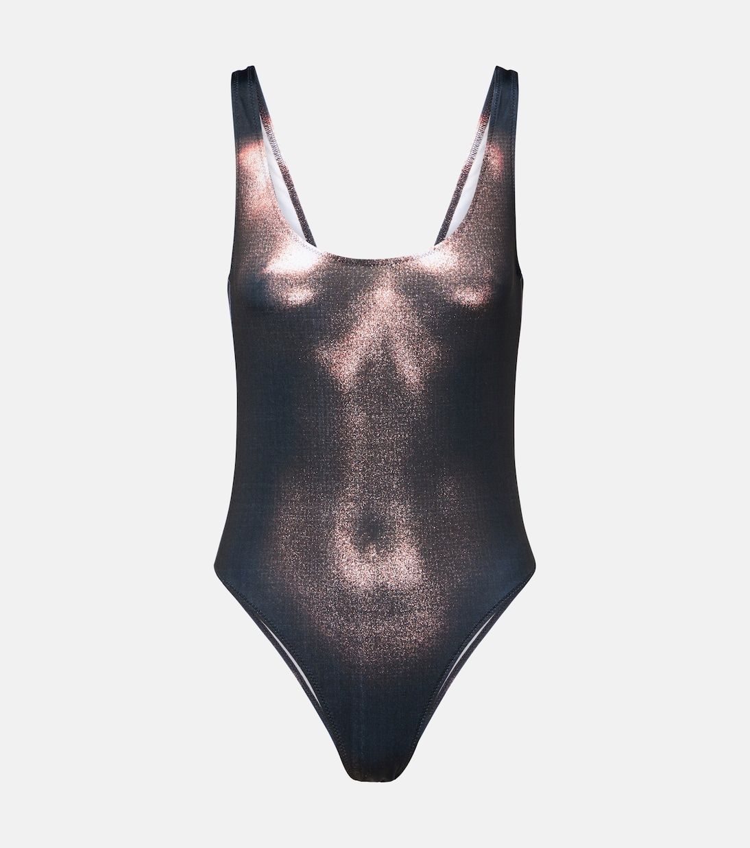 Trompe l'oeil jersey bodysuit | Jean Paul Gaultier
