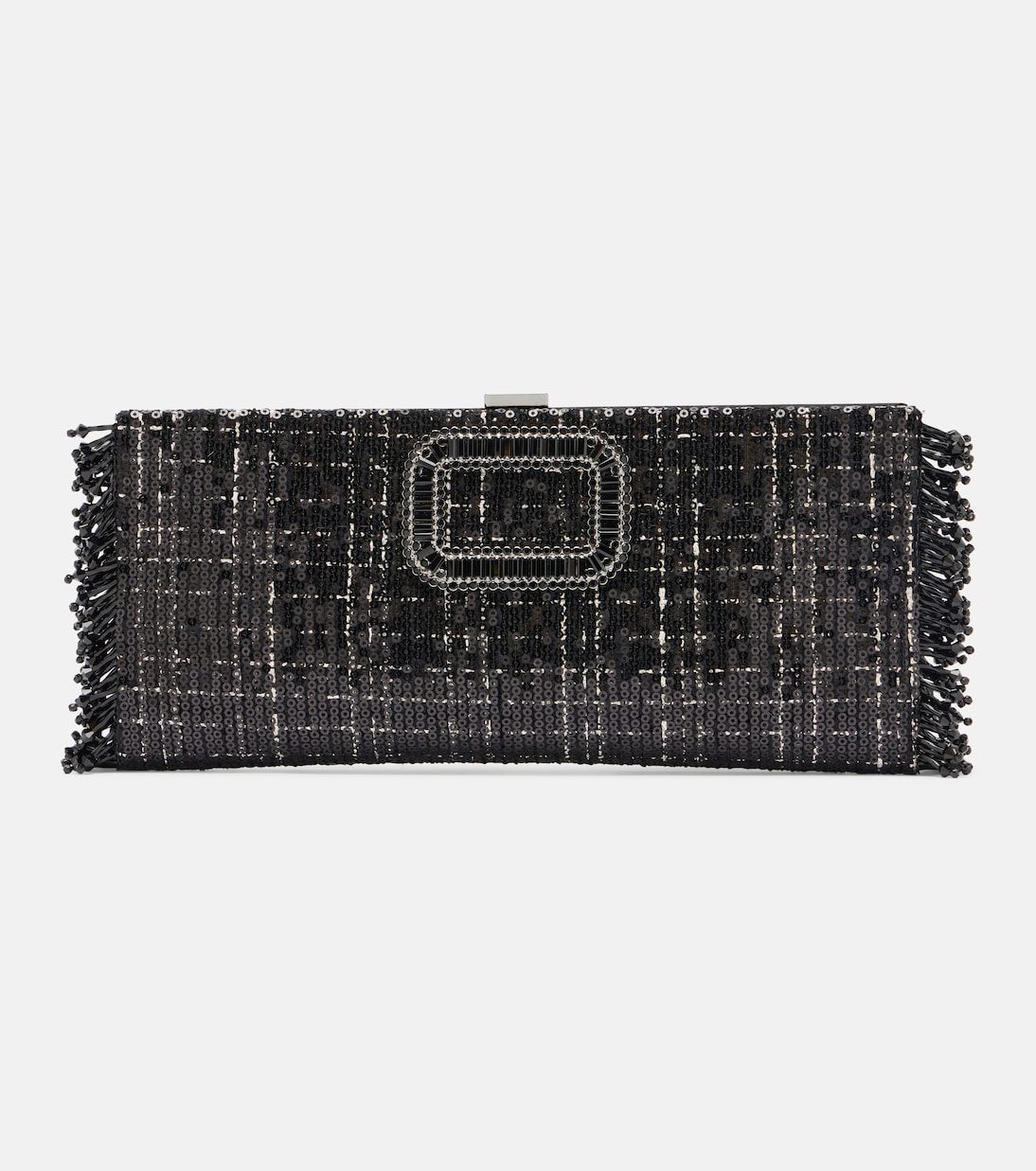 Pilgrim Mini sequined clutch | Roger Vivier