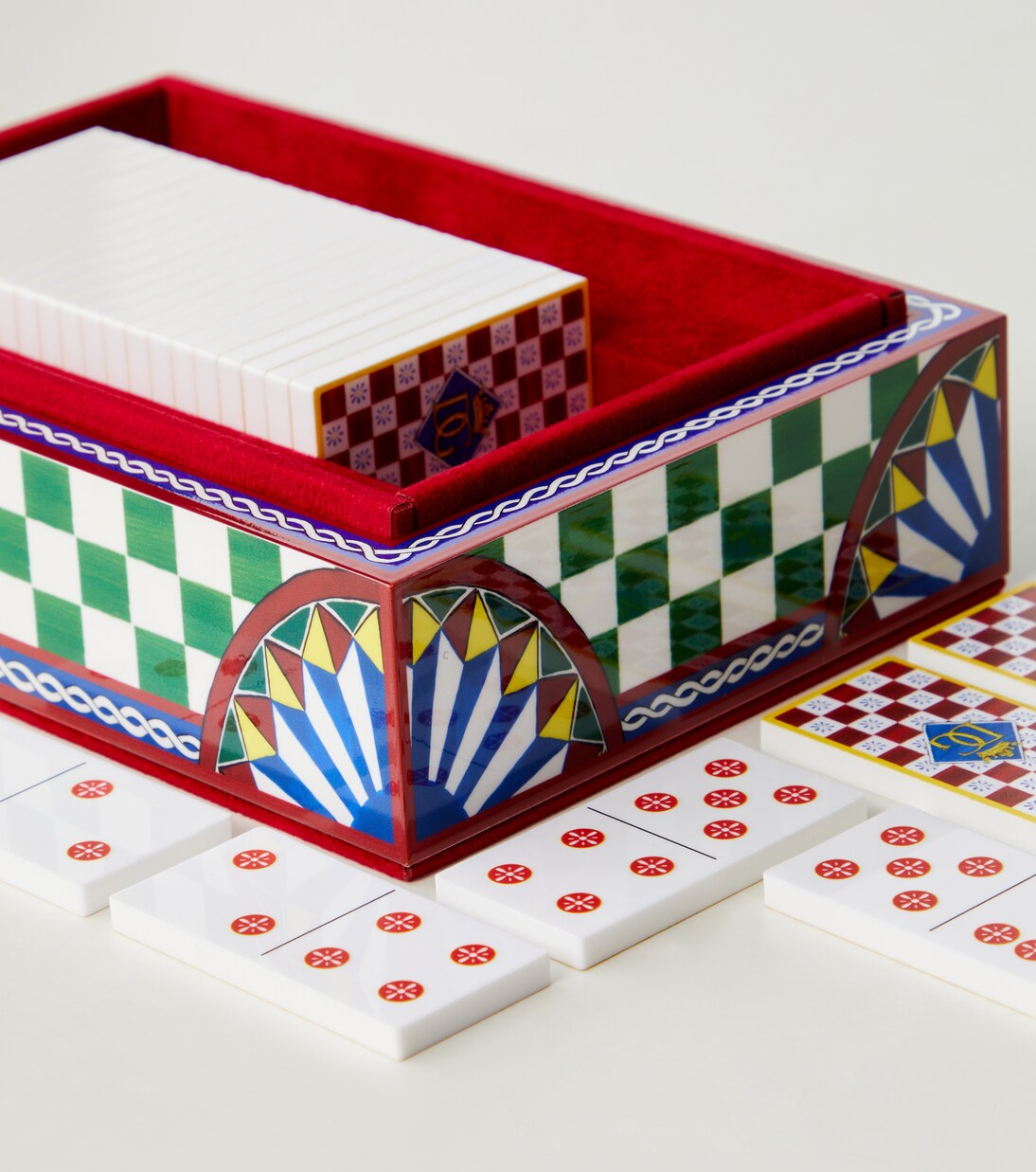 Carretto domino set | Dolce&Gabbana Casa