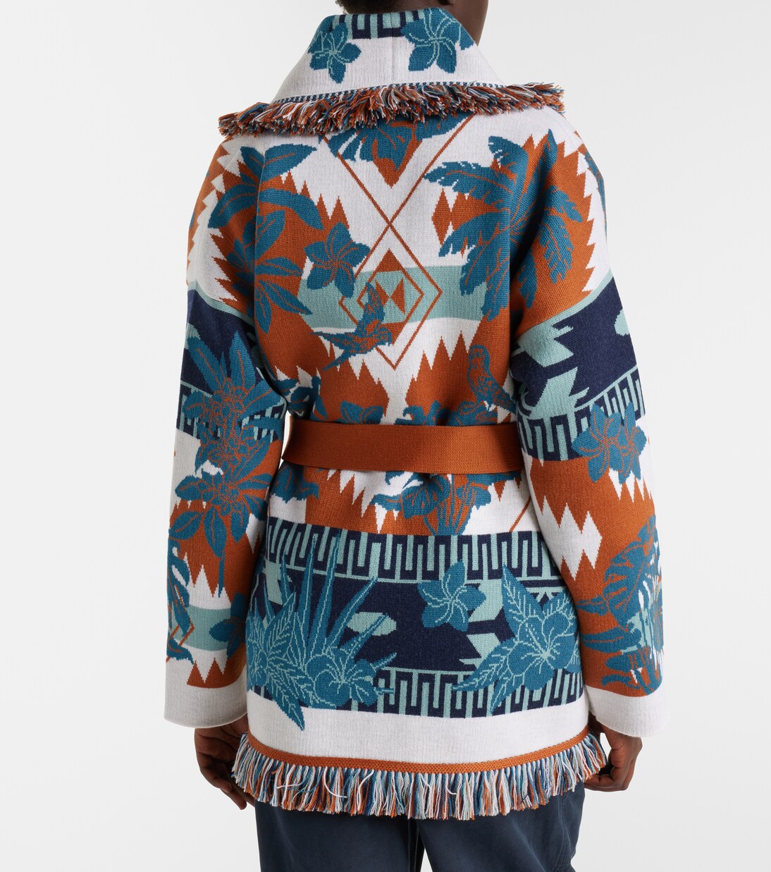 Cárdigan Island Soul de lana en jacquard | Alanui