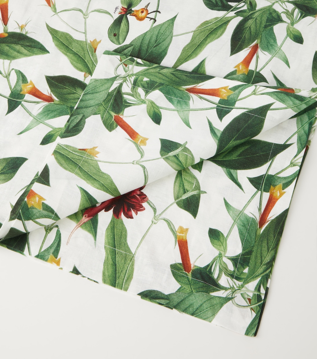 Bosco Blooms Large canvas tablecloth | La DoubleJ