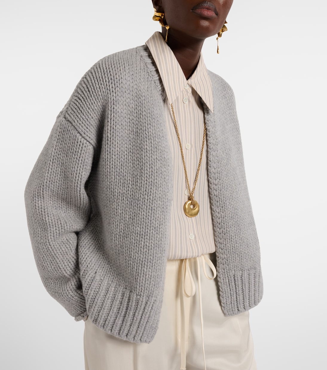 Ginza cashmere wrap cardigan | Extreme Cashmere