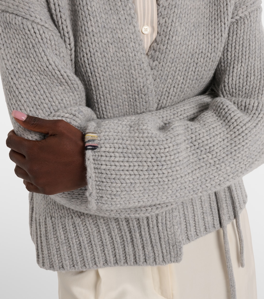 Ginza cashmere wrap cardigan | Extreme Cashmere