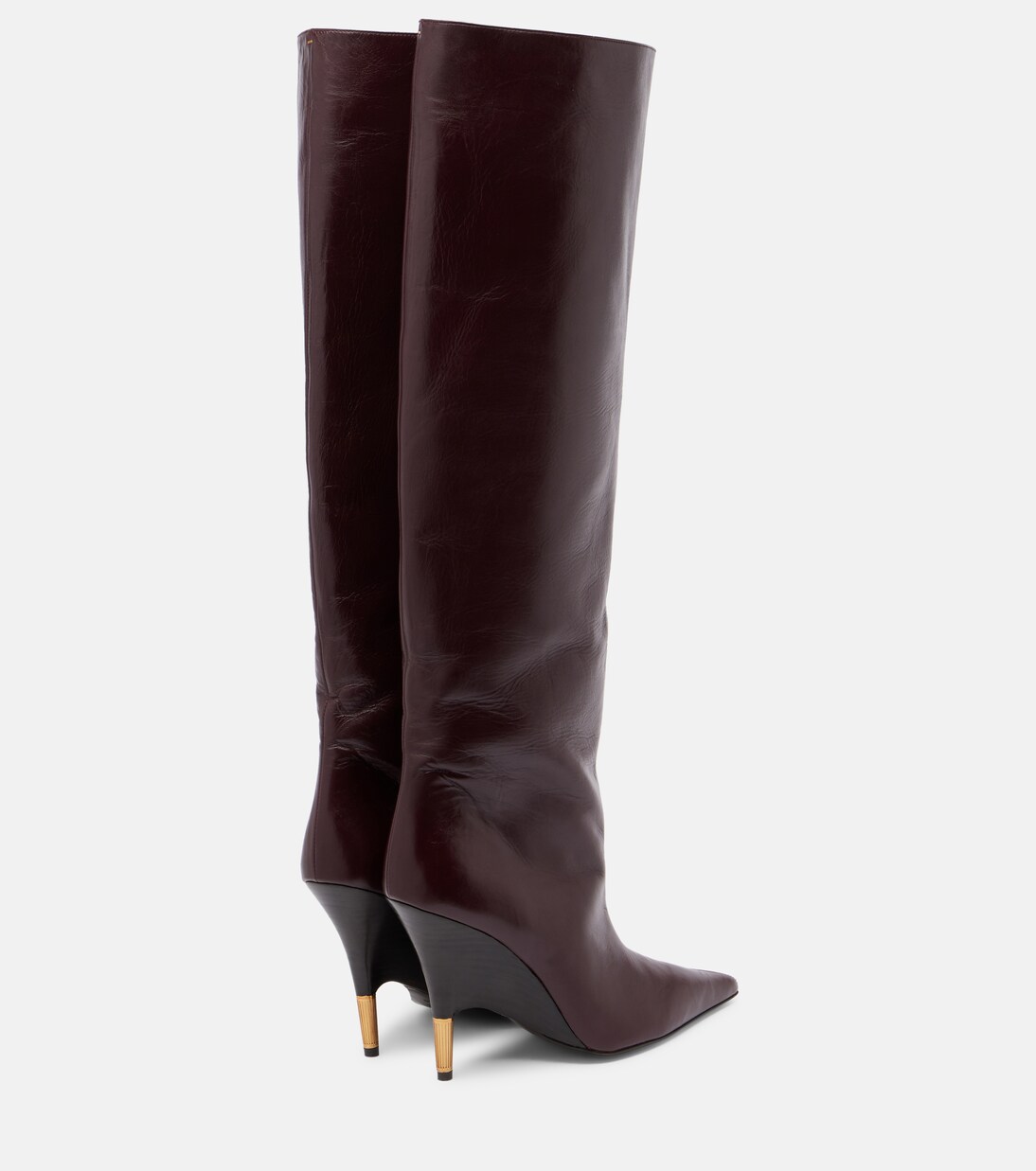 Bella 100 leather knee-high boots | Khaite