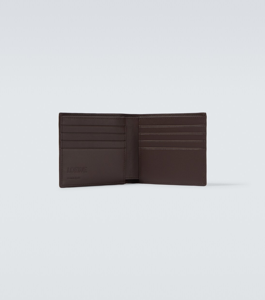 x Louis Wain printed leather bifold wallet | Loewe