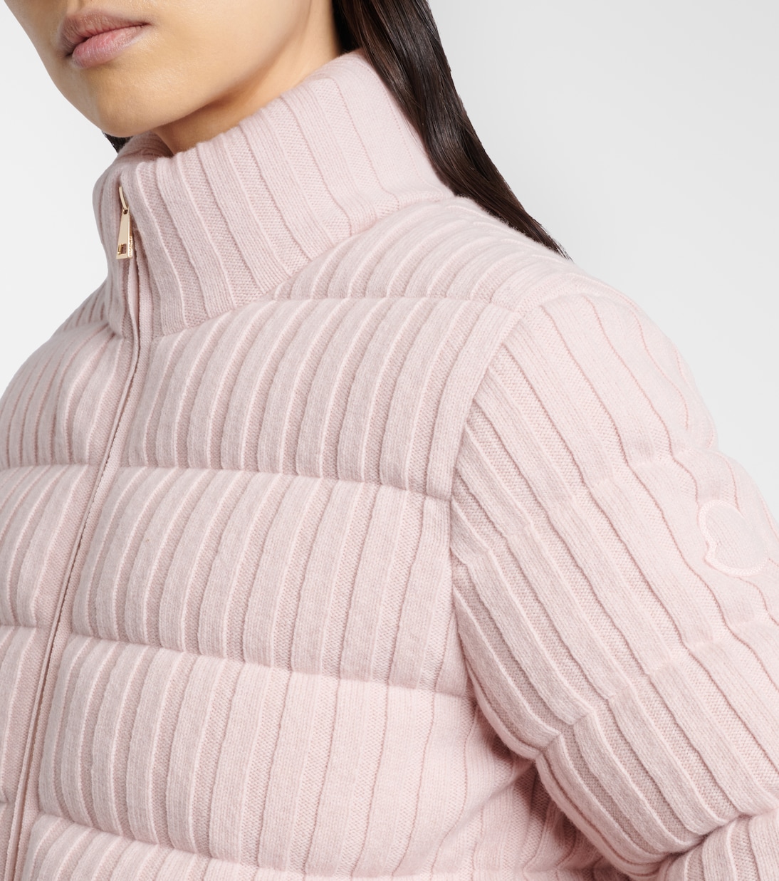 Daunenjacke aus Wolle und Kaschmir | Moncler