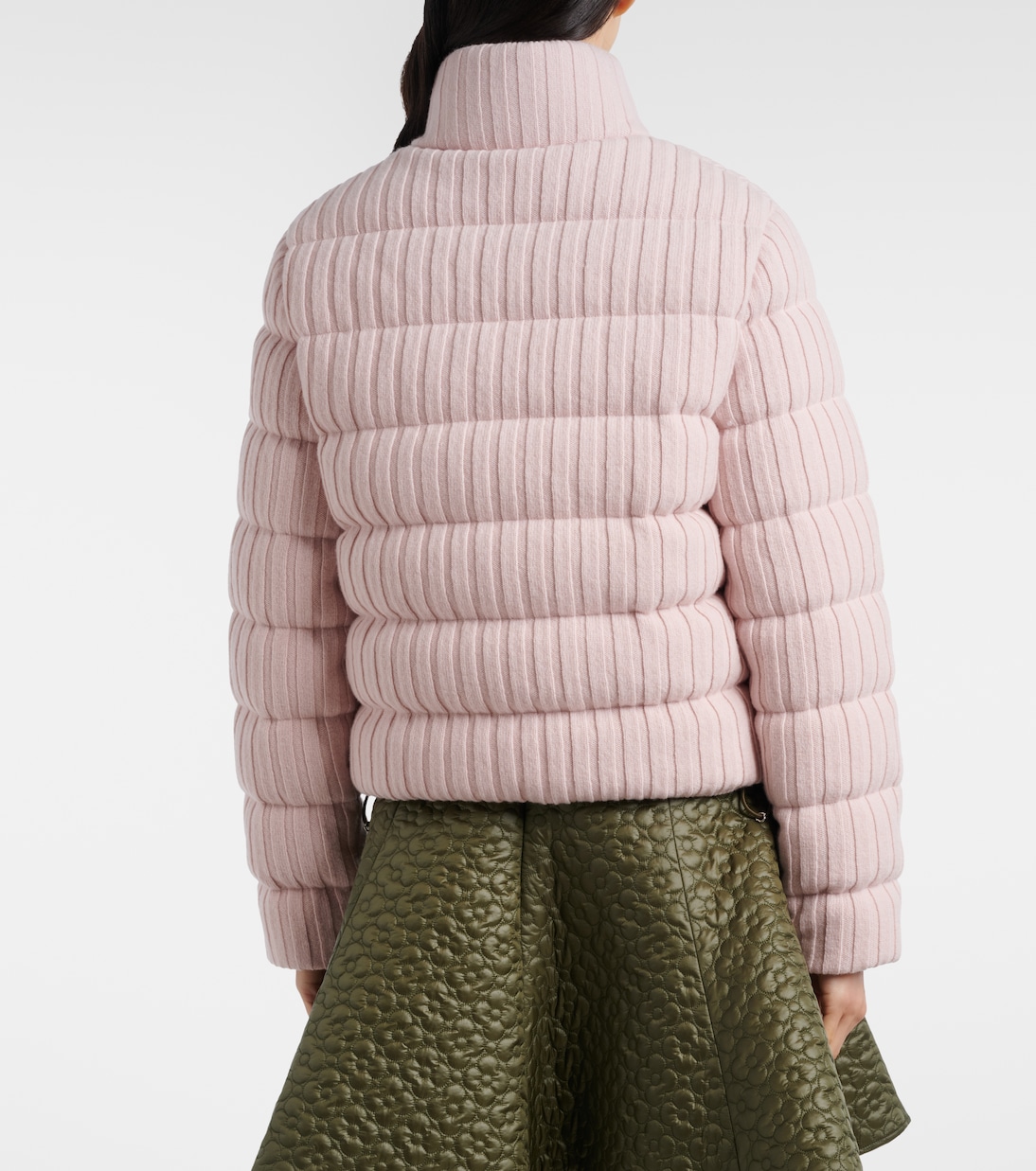 Daunenjacke aus Wolle und Kaschmir | Moncler