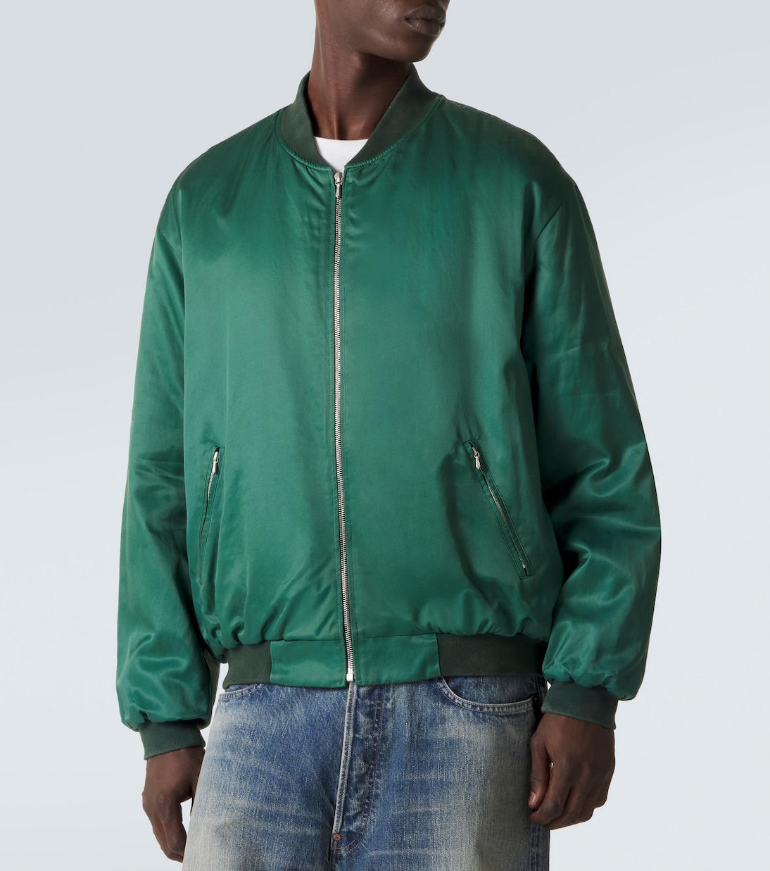 Bomberjacke aus einem Baumwollgemisch | A.Presse