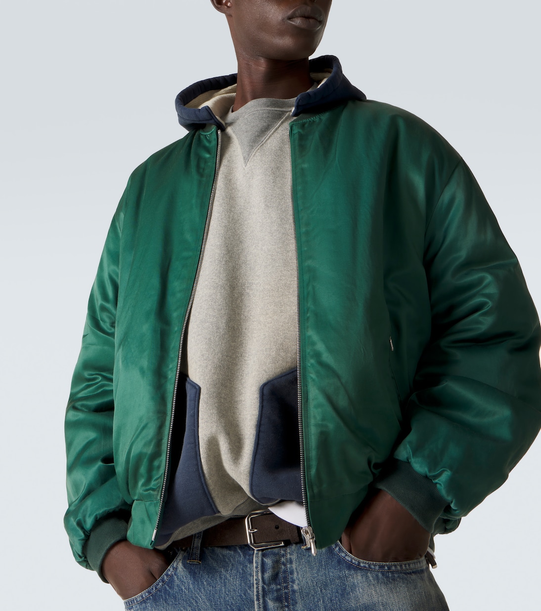 Bomberjacke aus einem Baumwollgemisch | A.Presse