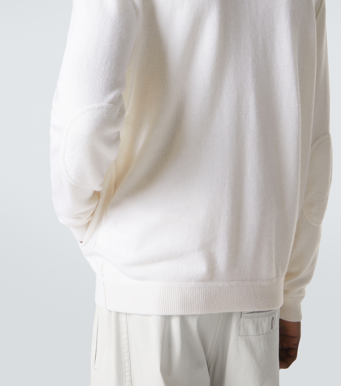 Zip-up wool and cashmere hoodie | Allude