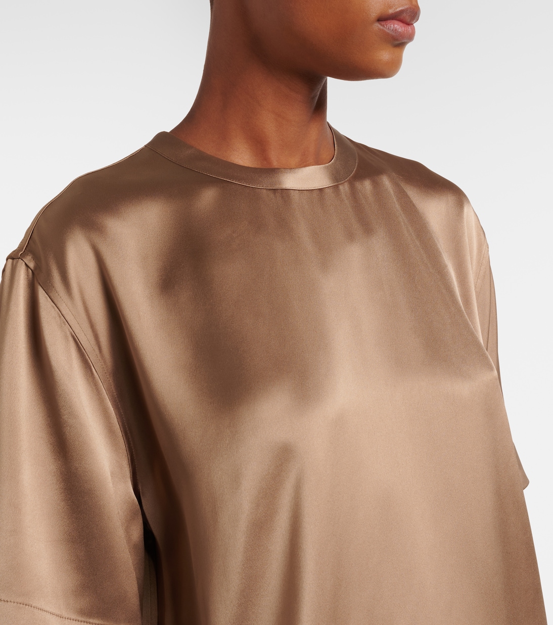 T-shirt en satin | Toteme