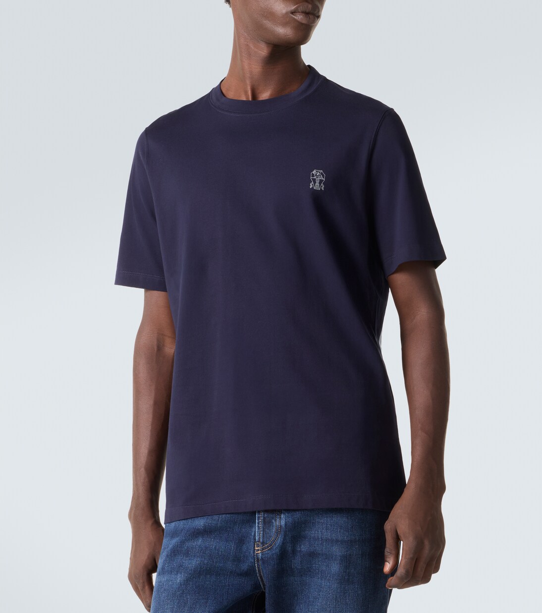 T-Shirt aus Baumwolle | Brunello Cucinelli