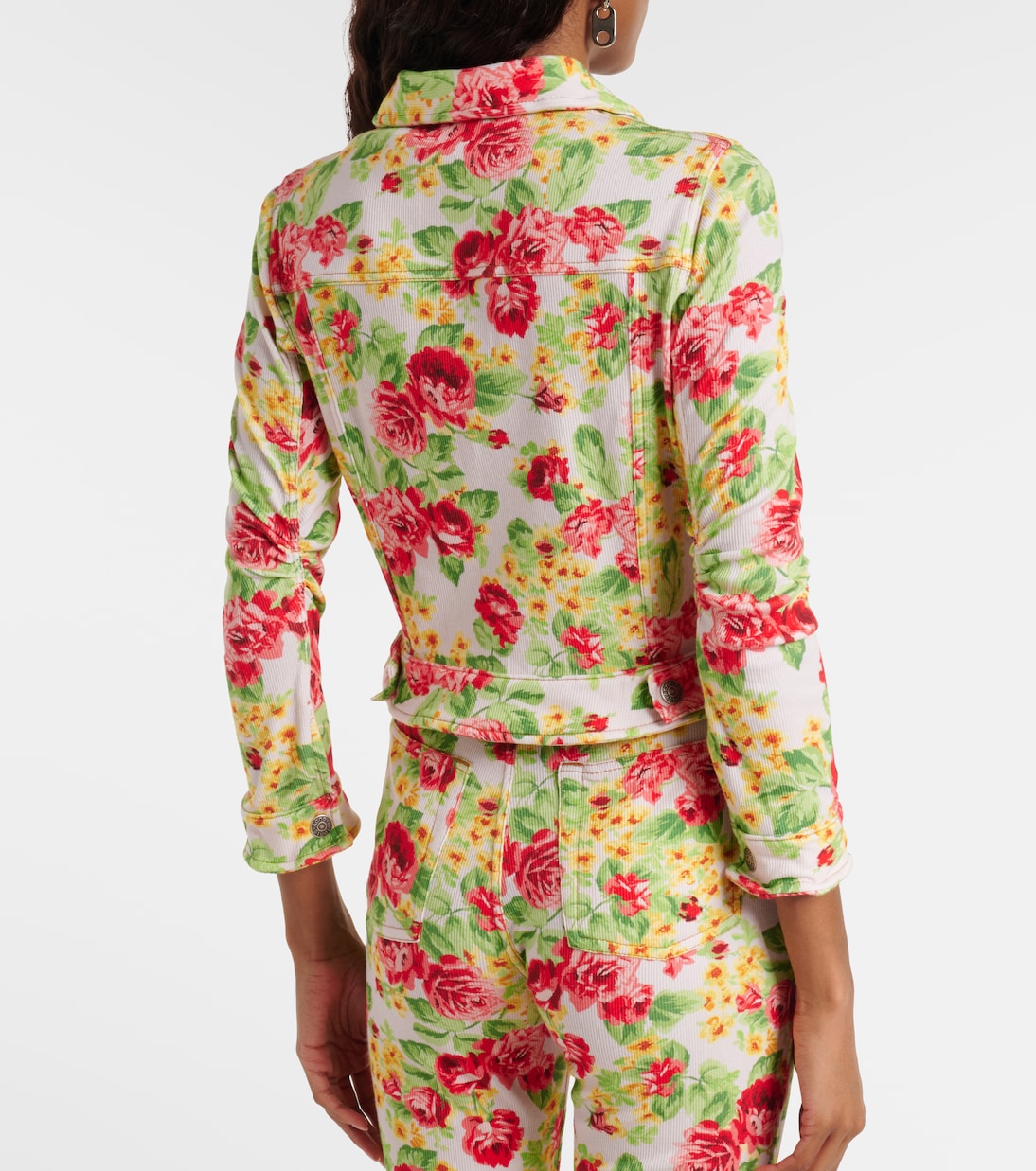 Ojalva floral denim jacket | Acne Studios