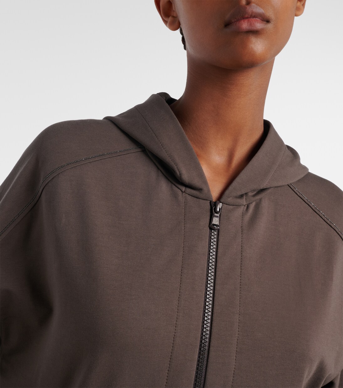 Kapuzenjacke Monili aus Baumwolle | Brunello Cucinelli