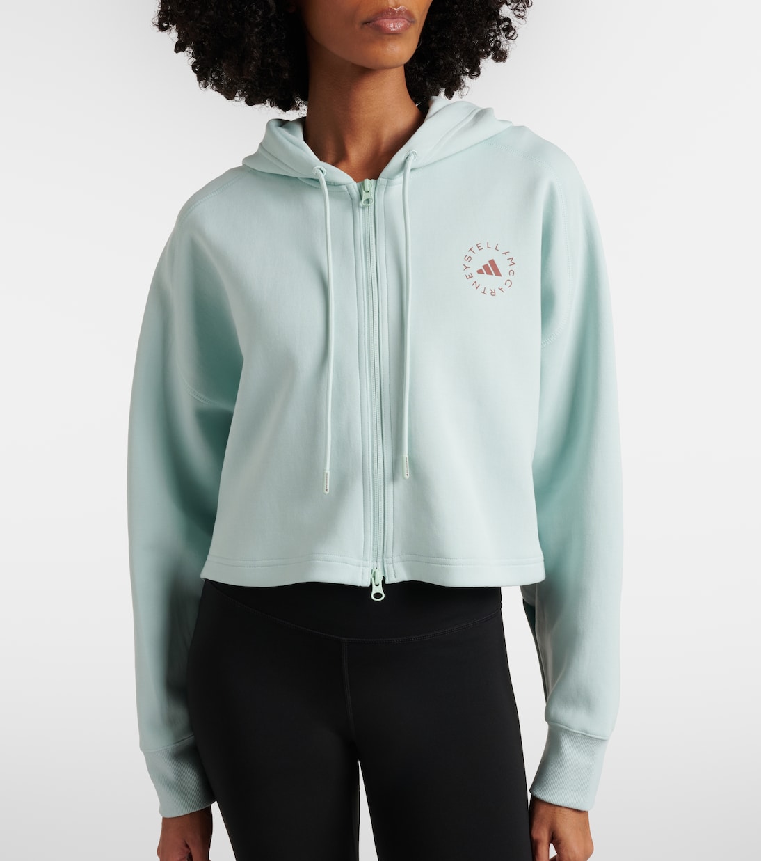 Hoodie aSMC Cro aus Jersey | Adidas by Stella McCartney