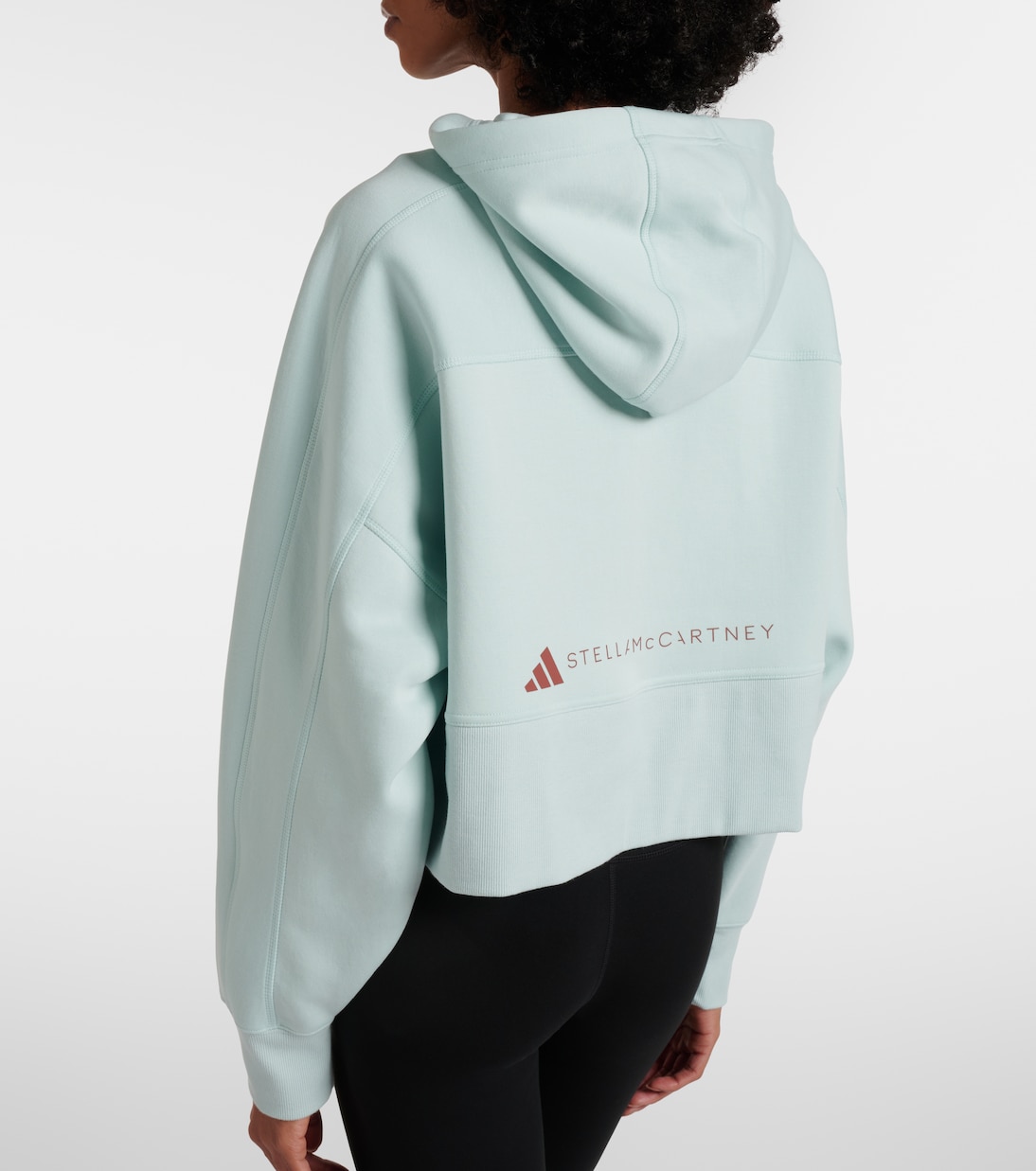 Hoodie aSMC Cro aus Jersey | Adidas by Stella McCartney