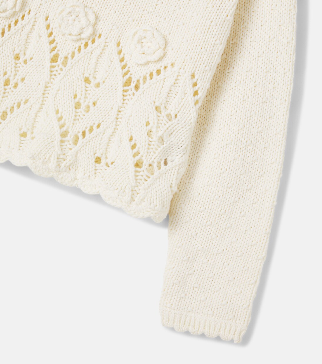 Pull Lysa brodé en coton | Louise Misha