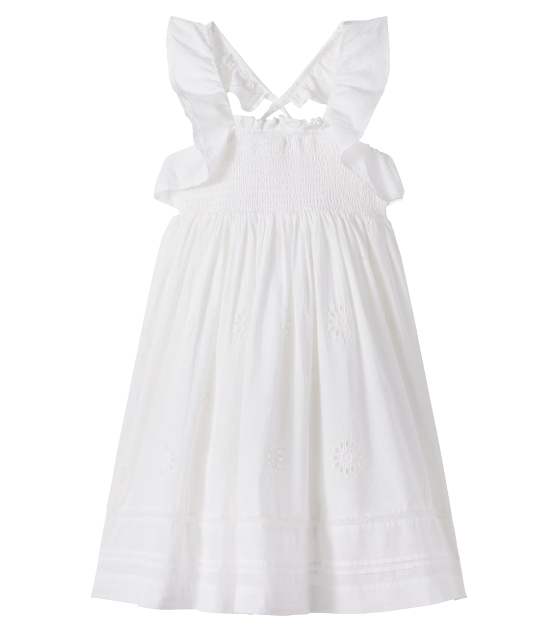 Robe Anaya brodée en coton | Louise Misha