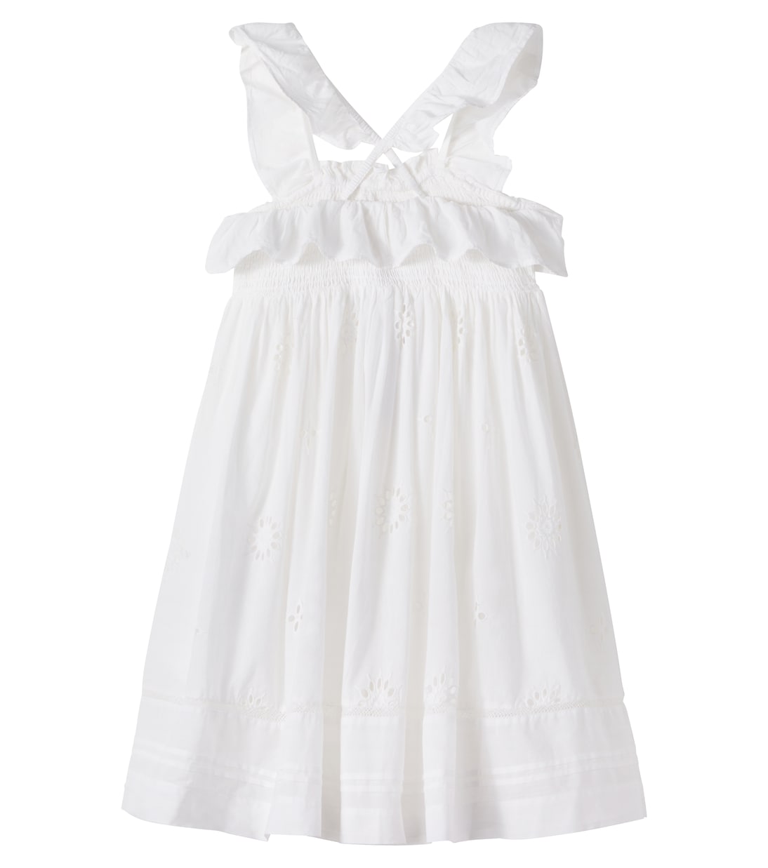 Robe Anaya brodée en coton | Louise Misha