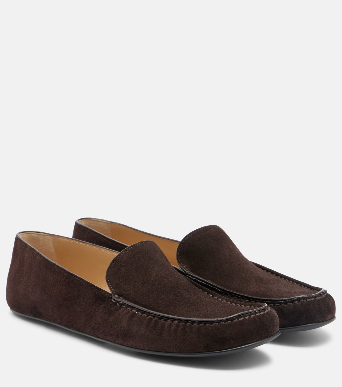 Leo suede loafers | The Row