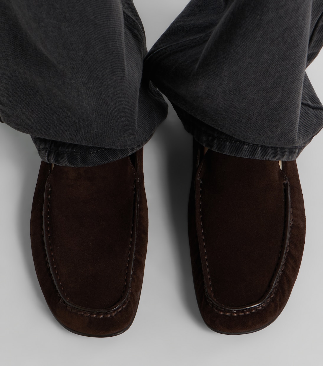 Leo suede loafers | The Row