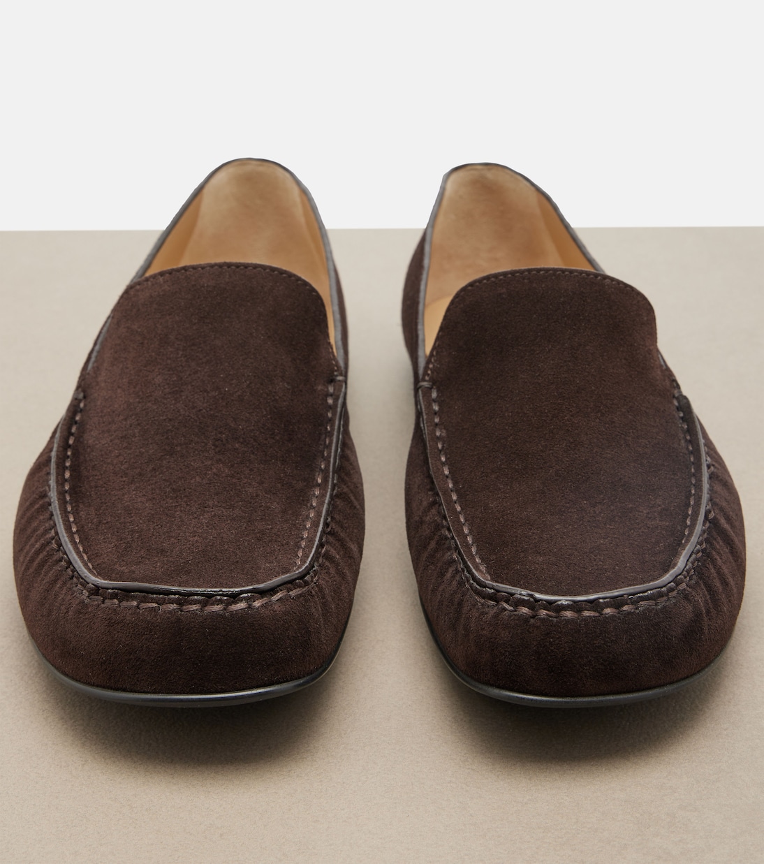 Leo suede loafers | The Row