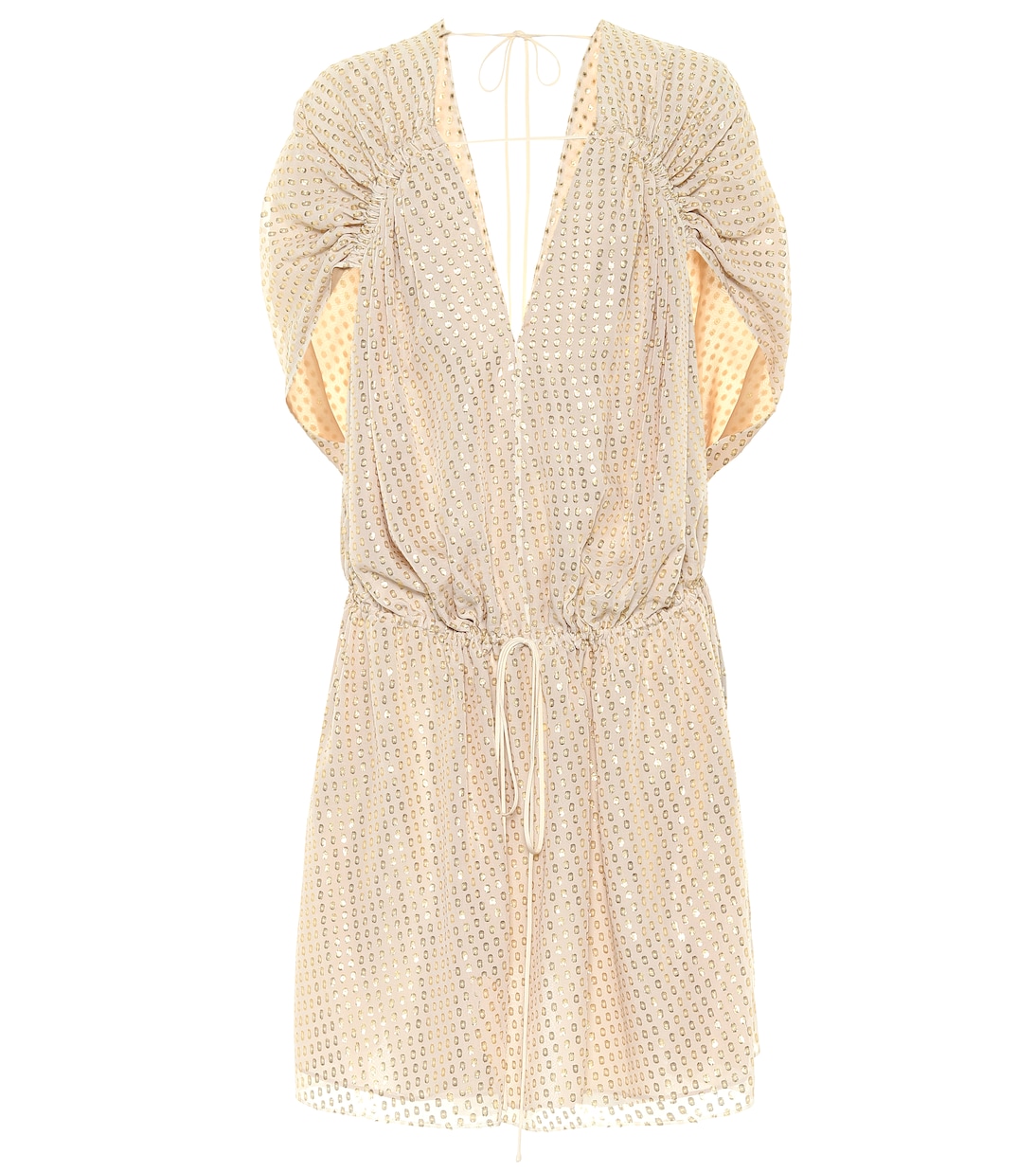 Fil-coupé silk minidress | Stella McCartney