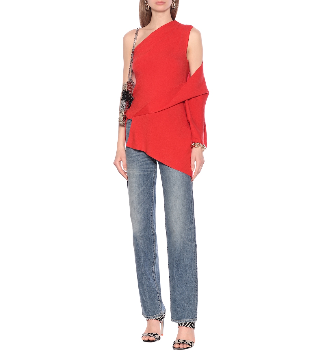 Pullover monospalla in lana | Monse